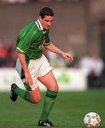 28 April 1999; Mark Kennedy of Republic of Ireland during the International friendly match between Republic of Ireland and Sweden at Lansdowne Road in Dublin. Photo by David Maher/Sportsfile