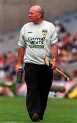 26 July 1998; Offaly manager Michael Bond watches on during the Guinness All-Ireland Senior Hurling Championship Quarter-Final match between Offaly and Antrim at Croke Park in Dublin.  Photo By Brendan Moran/Sportsfile