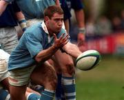 24 April 1999; Tom Tierney of Garryowen during the AIB League Rugby match between Garryowen and St Mary's College at Dooradoyle in Limerick. Photo by Brendan Moran/Sportsfile.