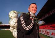 29 April 1999; St Patrick's Athletic goalkeeper Trevor Woods pictured at Richmond Park in Dublin. Photo by David Maher/Sportsfile