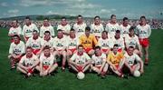 17 May 1998; The Tyrone team ahead of the Bank of Ireland Ulster Senior Football Championship Preliminary Round match between Tyrone and Down at St. Tiernach's Park in Clones, Co Monaghan. Photo by David Maher/Sportsfile.