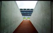 22 September 2005; A general view of the players' tunnel leading from the dressing rooms to the pitch. Croke Park, Dublin. Picture credit; Damien Eagers / SPORTSFILE