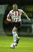 24 September 2005; Sean Hargan, Derry City. FAI Carlsberg Cup Quarter-Final, Derry City v Shamrock Rovers, Brandywell, Derry. Picture credit: David Maher / SPORTSFILE