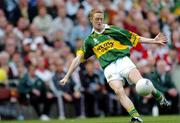 25 September 2005; Colm Cooper, Kerry. Bank of Ireland All-Ireland Senior Football Championship Final, Kerry v Tyrone, Croke Park, Dublin. Picture credit; Brendan Moran / SPORTSFILE *** Local Caption *** Any photograph taken by SPORTSFILE during, or in connection with, the 2005 Bank of Ireland All-Ireland Senior Football Final which displays GAA logos or contains an image or part of an image of any GAA intellectual property, or, which contains images of a GAA player/players in their playing uniforms, may only be used for editorial and non-advertising purposes.  Use of photographs for advertising, as posters or for purchase separately is strictly prohibited unless prior written approval has been obtained from the Gaelic Athletic Association.