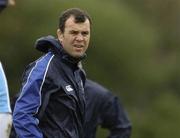 28 September 2005; Michael Cheika, head coach, during Leinster Rugby squad training. Old Belvedere, Anglesea Road, Dublin. Picture credit; Matt Browne / SPORTSFILE