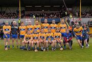 16 March 2014; The Clare team. Allianz Hurling League, Division 1A, Round 4, Clare v Waterford, Cusack Park, Ennis, Co. Clare. Picture credit: Ray McManus / SPORTSFILE
