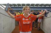 2 October 2005; Cork's Valerie Mulcahy celebrates victory. TG4 Ladies All-Ireland Senior Football Championship Final, Galway v Cork, Croke Park, Dublin. Picture credit: Damien Eagers / SPORTSFILE
