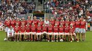 2 October 2005;The Cork Squad. TG4 Ladies All-Ireland Senior Football Championship Final, Galway v Cork, Croke Park, Dublin. Picture credit: Damien Eagers / SPORTSFILE