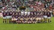 2 October 2005; The Galway Squad. TG4 Ladies All-Ireland Senior Football Championship Final, Galway v Cork, Croke Park, Dublin. Picture credit: Damien Eagers / SPORTSFILE