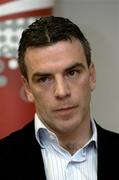 3 October 2005; Ireland captain Padraic Joyce at a press briefing to announce details of the Irish panel for the forthcoming test series against Australia. Croke Park, Dublin. Picture credit; Ray McManus / SPORTSFILE