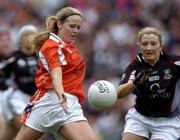 2 October 2005; Sharon Duncan, Armagh. TG4 Ladies All-Ireland Junior Football Championship Final, Sligo v Armagh, Croke Park, Dublin. Picture credit: Damien Eagers / SPORTSFILE