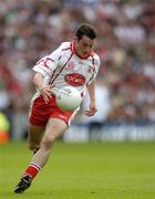 25 September 2005; Davy Harte, Tyrone. Bank of Ireland All-Ireland Senior Football Championship Final, Kerry v Tyrone, Croke Park, Dublin. Picture credit; Ray McManus / SPORTSFILE *** Local Caption *** Any photograph taken by SPORTSFILE during, or in connection with, the 2005 Bank of Ireland All-Ireland Senior Football Final which displays GAA logos or contains an image or part of an image of any GAA intellectual property, or, which contains images of a GAA player/players in their playing uniforms, may only be used for editorial and non-advertising purposes.  Use of photographs for advertising, as posters or for purchase separately is strictly prohibited unless prior written approval has been obtained from the Gaelic Athletic Association.