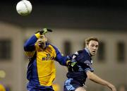 6 October 2005; Paddy McGeeney, Na Fianna, in action against Ciaran McGovern, St. Jude's. Dublin County Senior Football Semi-Final, Na Fianna v St Jude's, Parnell Park, Dublin. Picture credit: Damien Eagers / SPORTSFILE