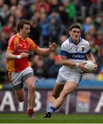 17 March 2014; Diarmuid Connolly, St Vincent's, in action against Eoghan O'Reilly, Castlebar Mitchels. AIB GAA Football All-Ireland Senior Club Championship Final, Castlebar Mitchels, Mayo, v St Vincent's, Dublin. Croke Park, Dublin. Picture credit: Ramsey Cardy / SPORTSFILE