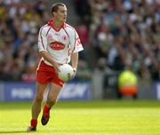 25 September 2005; Brian McGuigan, Tyrone. Bank of Ireland All-Ireland Senior Football Championship Final, Kerry v Tyrone, Croke Park, Dublin. Picture credit; Ray McManus / SPORTSFILE *** Local Caption *** Any photograph taken by SPORTSFILE during, or in connection with, the 2005 Bank of Ireland All-Ireland Senior Football Final which displays GAA logos or contains an image or part of an image of any GAA intellectual property, or, which contains images of a GAA player/players in their playing uniforms, may only be used for editorial and non-advertising purposes.  Use of photographs for advertising, as posters or for purchase separately is strictly prohibited unless prior written approval has been obtained from the Gaelic Athletic Association.