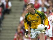 25 September 2005; Diarmuid Murphy, Kerry goalkeeper. Bank of Ireland All-Ireland Senior Football Championship Final, Kerry v Tyrone, Croke Park, Dublin. Picture credit; Ray McManus / SPORTSFILE *** Local Caption *** Any photograph taken by SPORTSFILE during, or in connection with, the 2005 Bank of Ireland All-Ireland Senior Football Final which displays GAA logos or contains an image or part of an image of any GAA intellectual property, or, which contains images of a GAA player/players in their playing uniforms, may only be used for editorial and non-advertising purposes.  Use of photographs for advertising, as posters or for purchase separately is strictly prohibited unless prior written approval has been obtained from the Gaelic Athletic Association.