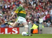 25 September 2005; Dara O Cinneide, Kerry. Bank of Ireland All-Ireland Senior Football Championship Final, Kerry v Tyrone, Croke Park, Dublin. Picture credit; Ray McManus / SPORTSFILE *** Local Caption *** Any photograph taken by SPORTSFILE during, or in connection with, the 2005 Bank of Ireland All-Ireland Senior Football Final which displays GAA logos or contains an image or part of an image of any GAA intellectual property, or, which contains images of a GAA player/players in their playing uniforms, may only be used for editorial and non-advertising purposes.  Use of photographs for advertising, as posters or for purchase separately is strictly prohibited unless prior written approval has been obtained from the Gaelic Athletic Association.