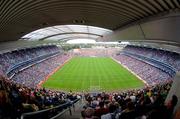 25 September 2005; A general view of Croke Park during the game. Bank of Ireland All-Ireland Senior Football Championship Final, Kerry v Tyrone, Croke Park, Dublin. Picture credit; Brian Lawless / SPORTSFILE *** Local Caption *** Any photograph taken by SPORTSFILE during, or in connection with, the 2005 Bank of Ireland All-Ireland Senior Football Final which displays GAA logos or contains an image or part of an image of any GAA intellectual property, or, which contains images of a GAA player/players in their playing uniforms, may only be used for editorial and non-advertising purposes.  Use of photographs for advertising, as posters or for purchase separately is strictly prohibited unless prior written approval has been obtained from the Gaelic Athletic Association.