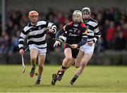 22 March 2014; Cian Lynch, Ard Scoil Rís, in action against Darren Mullen, left, and James Maher, St Kieran’s College. Masita GAA All-Ireland Post Primary Schools Croke Cup Senior A Hurling Semi-Final, Ard Scoil Rís, Limerick v St Kieran’s College, Kilkenny. J.K. Brackens GAA Club, Templemore, Co. Tipperary. Picture credit: Barry Cregg / SPORTSFILE