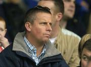 16 October 2005; Dublin manager Paul Caffrey watches the match. Dublin County Senior Football Final, Na Fianna v Kilmacud Crokes, Parnell Park, Dublin. Picture credit: Brian Lawless / SPORTSFILE