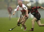 16 October 2005; John Mullane, De La Salle, in action against Alan Kirwan, Ballygunner. Waterford County Senior Hurling Final, De La Salle v Ballygunner, Walsh Park, Waterford. Picture credit: Matt Browne / SPORTSFILE