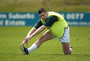 17 October 2005; Sean Cavanagh during a training session in advance of the Fosters International Rules game between Australia and Ireland. Claremont, Perth, Western Australia. Picture credit; Ray McManus / SPORTSFILE