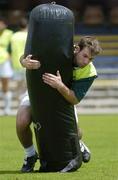 17 October 2005; Bryan Cullen, Dublin, during a training session in advance of the Fosters International Rules game between Australia and Ireland. Claremont, Perth, Western Australia. Picture credit; Ray McManus / SPORTSFILE