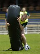 17 October 2005; David Heaney, Mayo, during a training session in advance of the Fosters International Rules game between Australia and Ireland. Claremont, Perth, Western Australia. Picture credit; Ray McManus / SPORTSFILE