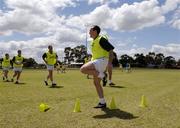 18 October 2005; Brian Dooher, Tyrone, during a training session, at the Mandurah Football and Sports Club, in advance of the Fosters International Rules game between Australia and Ireland. Mandurah Football and Sports Club, Rushton Park, Mandurah, Perth, Western Australia. Picture credit; Ray McManus / SPORTSFILE