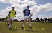 18 October 2005; Ronan Clarke, left, and Michael McVeigh during a training session, at the Mandurah Football and Sports Club, in advance of the Fosters International Rules game between Australia and Ireland. Mandurah Football and Sports Club, Mandurah, Perth, Western Australia. Picture credit; Ray McManus / SPORTSFILE