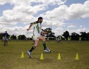18 October 2005; GAA President Sean Kelly during a training session, at the Mandurah Football and Sports Club, in advance of the Fosters International Rules game between Australia and Ireland. Mandurah Football and Sports Club, Rushton Park, Mandurah, Perth, Western Australia. Picture credit; Ray McManus / SPORTSFILE