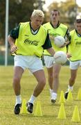 18 October 2005; Owen Mulligan, Tyrone, during a training session, at the Mandurah Football and Sports Club, in advance of the Fosters International Rules game between Australia and Ireland. Mandurah Football and Sports Club, Rushton Park, Mandurah, Perth, Western Australia. Picture credit; Ray McManus / SPORTSFILE