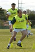 18 October 2005; Brian Dooher, Tyrone, during a training session, at the Mandurah Football and Sports Club, in advance of the Fosters International Rules game between Australia and Ireland. Mandurah Football and Sports Club, Rushton Park, Mandurah, Perth, Western Australia. Picture credit; Ray McManus / SPORTSFILE