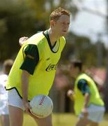 18 October 2005; Colm Cooper, Kerry, during a training session, at the Mandurah Football and Sports Club, in advance of the Fosters International Rules game between Australia and Ireland. Mandurah Football and Sports Club, Rushton Park, Mandurah, Perth, Western Australia. Picture credit; Ray McManus / SPORTSFILE