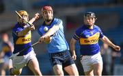 23 March 2014; Ryan O'Dwyer, Dublin, in action against Kieran Bergin, left, and Conor O'Brien, Tipperary. Allianz Hurling League Division 1A Round 5, Tipperary v Dublin. Semple Stadium, Thurles, Co. Tipperary. Picture credit: Stephen McCarthy / SPORTSFILE