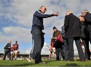 23 March 2014; Galway managerAnthony Cunningham walks off the field at the end of the game. Allianz Hurling League Division 1A Round 5, Clare v Galway, Cusack Park, Ennis, Co. Clare. Picture credit: Ray Ryan / SPORTSFILE