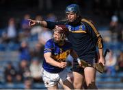 23 March 2014; Paddy Stapleton and Darragh Egan, right, Tipperary. Allianz Hurling League Division 1A Round 5, Tipperary v Dublin. Semple Stadium, Thurles, Co. Tipperary. Picture credit: Stephen McCarthy / SPORTSFILE