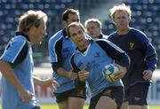 20 October 2005; Keith Gleeson in action during Leinster Rugby squad training. RDS, Ballsbridge, Dublin. Picture credit: Matt Browne / SPORTSFILE