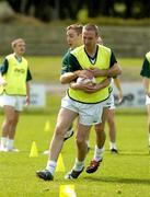 24 October 2005; David Heany is tackled by Mattie Forde during the Ireland team training in advance of the 2nd Fosters International Rules game between Australia and Ireland, Sorrento Oval, Sorrento, Mornington Peninsula, Melbourne, Australia. Picture credit; Ray McManus / SPORTSFILE
