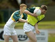 24 October 2005; Tomas O Se is tackled by Colm Cooper during the Ireland team training in advance of the 2nd Fosters International Rules game between Australia and Ireland, Sorrento Oval, Sorrento, Mornington Peninsula, Melbourne, Australia. Picture credit; Ray McManus / SPORTSFILE