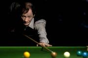 24 October 2005; Alex Higgins in action during the 3rd frame. vcpoker.ie Irish Professional Snooker Championships, First Round, Alex Higgins.v.Garry Hardiman, Spawell, Tempelogue, Dublin. Picture credit: Brendan Moran / SPORTSFILE