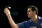 24 October 2005; Steve Beaton, in action. 2005 Skybet World Darts Grand Prix, John Part.v.Steve Beaton, Citywest Hotel, Saggart, Dublin. Picture credit: Damien Eagers / SPORTSFILE