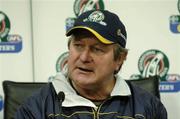 27 October 2005; Australian coach Kevin Sheedy at the final press conference in advance of the 2nd Fosters International Rules game between Australia and Ireland, Telstra Dome, Melbourne, Australia. Picture credit; Ray McManus / SPORTSFILE