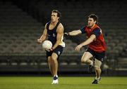 27 October 2005; Jarrad Waite and Brent Moloney during Australia's final training session in advance of the 2nd Fosters International Rules game between Australia and Ireland, Telstra Dome, Melbourne, Australia. Picture credit; Ray McManus / SPORTSFILE