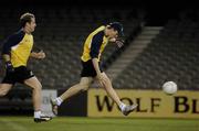 27 October 2005; Darren Milburn during Australia's final training session in advance of the 2nd Fosters International Rules game between Australia and Ireland, Telstra Dome, Melbourne, Australia. Picture credit; Ray McManus / SPORTSFILE