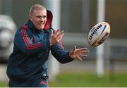 25 March 2014; Munster's Keith Earls in action during squad training ahead of their Celtic League 2013/14, Round 18, game against Leinster on Saturday. Munster Rugby Squad Training, The Mardyke Arena, UCC, Cork. Picture credit: Diarmuid Greene / SPORTSFILE