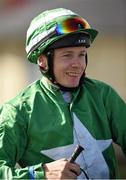 23 March 2014; Jockey Jamie Spencer. Curragh Racecourse, The Curragh, Co. Kildare. Picture credit: Barry Cregg / SPORTSFILE