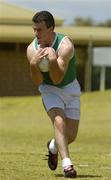 18 October 2005; Padraic Joyce, Galway, during a training session, at the Mandurah Football and Sports Club, in advance of the Fosters International Rules game between Australia and Ireland. Mandurah Football and Sports Club, Rushton Park, Mandurah, Perth, Western Australia. Picture credit; Ray McManus / SPORTSFILE