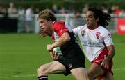 29 October 2005; Andrew Trimble, Ulster, in action against Biarritz Olympique. Heineken Cup 2005-2006, Pool 4, Biarritz Olympique v Ulster, Parc des Sports Aguilera, Biarritz, France. Picture credit: SPORTSFILE