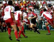 29 October 2005; Andrew Trimble, Ulster, in action against Biarritz Olympique. Heineken Cup 2005-2006, Pool 4, Biarritz Olympique v Ulster, Parc des Sports Aguilera, Biarritz, France. Picture credit: SPORTSFILE